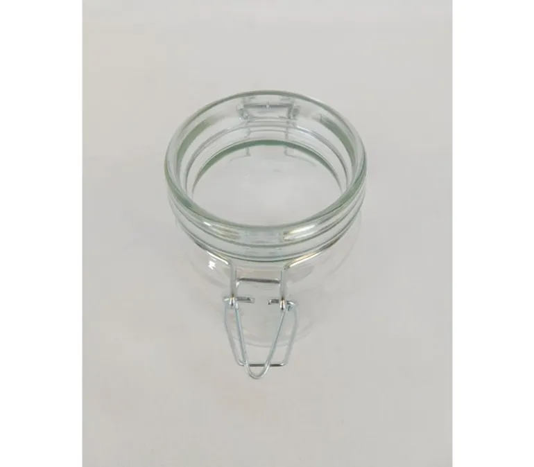 Glass Canister with Latch Lid – Medium