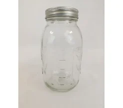 Glass Canning Jar – Quart – 32-ounce – 1 Piece