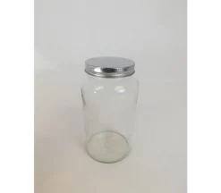 Glass Jar with Metal Lid – Large