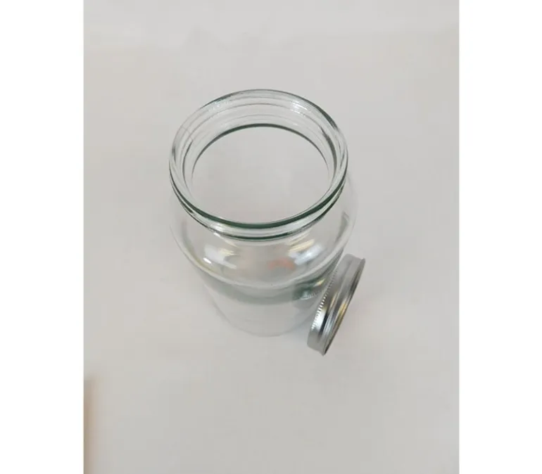 Glass Jar with Metal Lid – Large