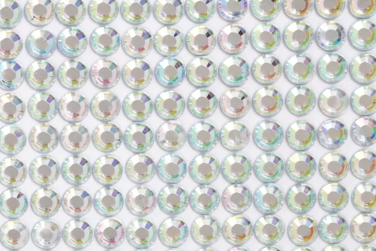 Glitter Alphabet Sticker Sheet – 2″ – Gold