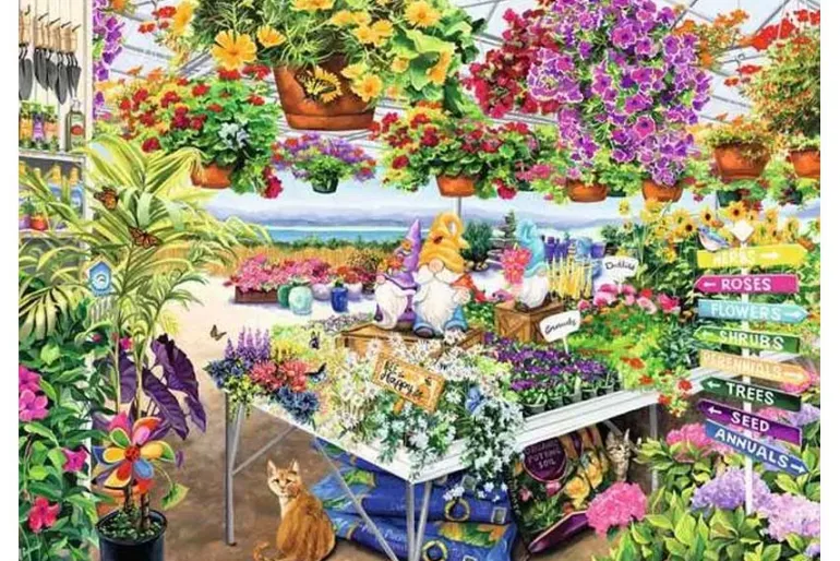 Glorious Garden Center – 500 Piece Puzzle