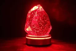 5″ Glowing Crystal Lamp with Touch Control