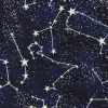 Glow in the Dark Constellations Allover On Midnight Blue
