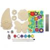Gnome Garden Wind Chime Wood Craft & Paint Kit