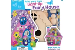 Gnome Garden Wind Chime Wood Craft & Paint Kit