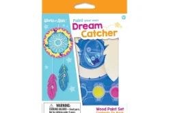 Gnome Garden Wind Chime Wood Craft & Paint Kit