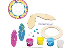 Gnome Garden Wind Chime Wood Craft & Paint Kit