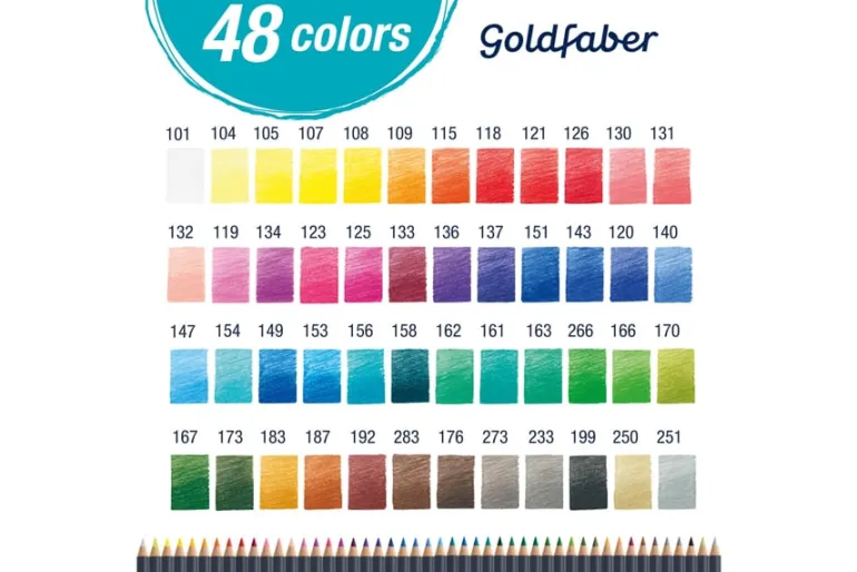 Goldfaber Color Pencils – 24ct Set