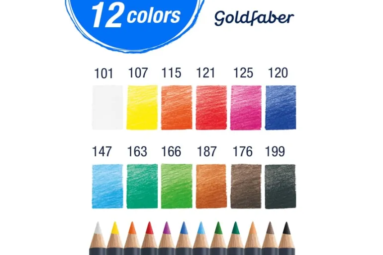 Goldfaber Color Pencils – 48ct Set