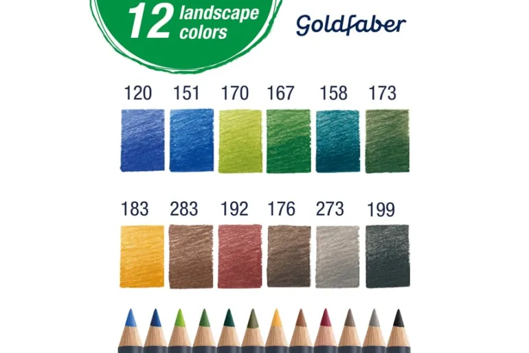 Goldfaber Color Pencils – 48ct Set