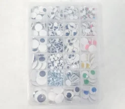 Googly Eye Set – 640-Piece Assorted Craft Eyes