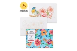 Grabie Watercolor Coloring Book – Autumn