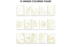 Grabie Watercolor Coloring Book – Ocean