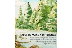 Grabie Watercolor Coloring Book – Floral