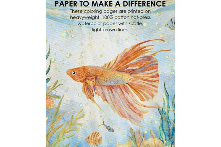Grabie Watercolor Coloring Book – Forest