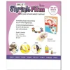 Grafix Shrink Film Inkjet  – White – 8-1/2-inch x 11-inch – 6 Piece