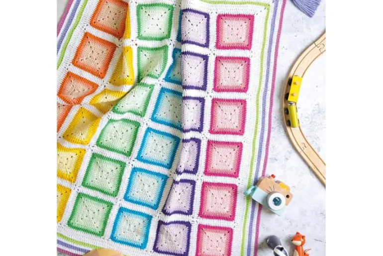 Granny Square Crochet Book #DC14050