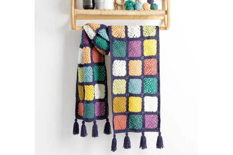 Granny Square Crochet Book #DC14050
