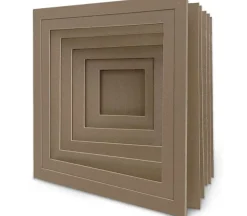 Graphic 45 Staples Chipboard Album – 8×8 2 In 1 Tunnel & Pyramid
