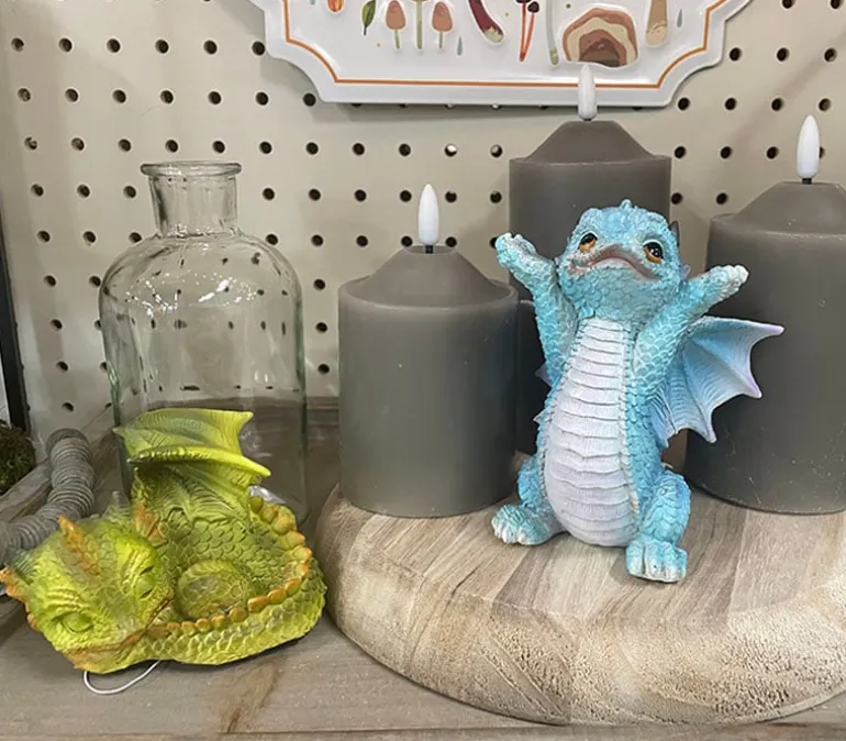 Gray Flameless Real Wax Pillar Set – 3 Piece