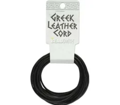 Greek Leather Cord 1.5 mm. – 5-Feet (view colors)