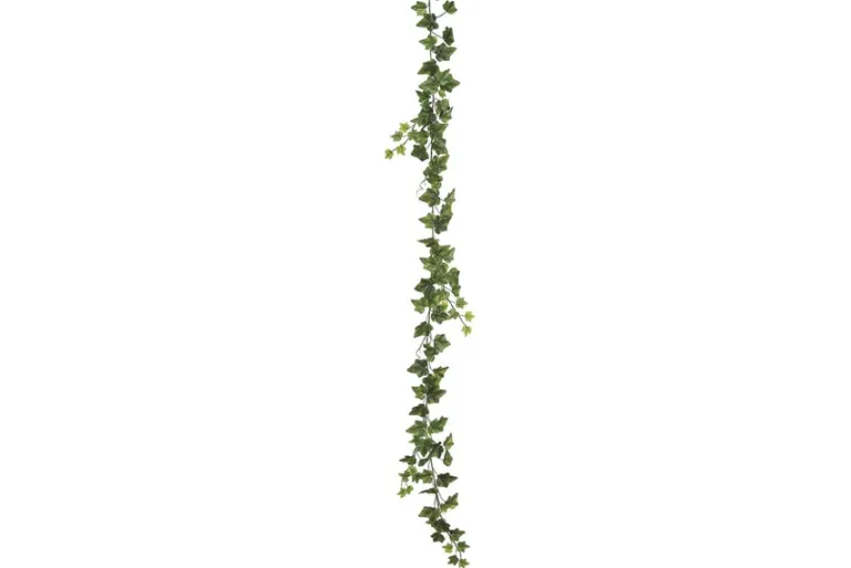 Green Ivy Garland with 98 Leaves, 6′