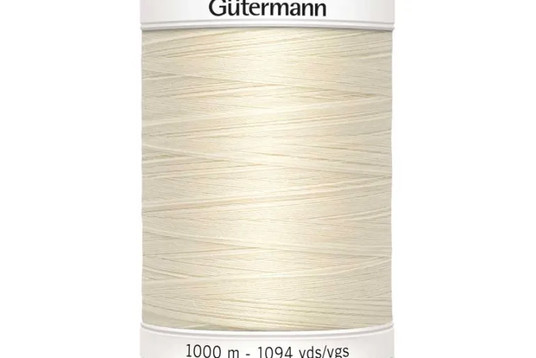 Gütermann Sew All Thread Eggshell 547-yard Spool #9022