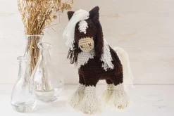 Gypsy Vanner Horse Amigurumi Crochet Kit