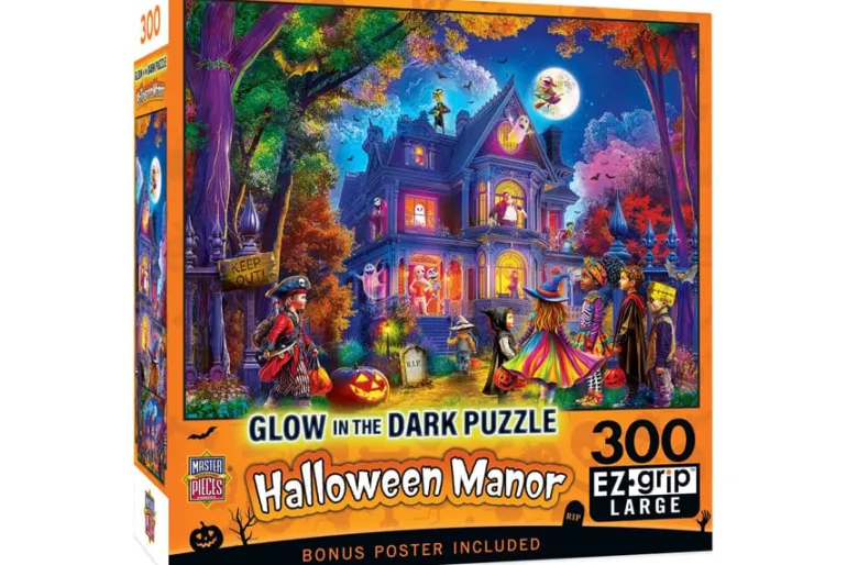 Halloween Laundry Day 500-Piece Puzzle