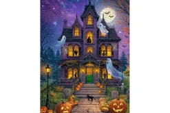 Halloween Manor 300-Piece Glow-in-the-Dark EZ Grip Puzzle