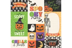 Halloween Parade Fa-Boo-Lous Gosts 12×12 Patterned Paper