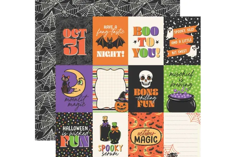 Halloween Parade Halloween Friends 12×12 Patterned Paper