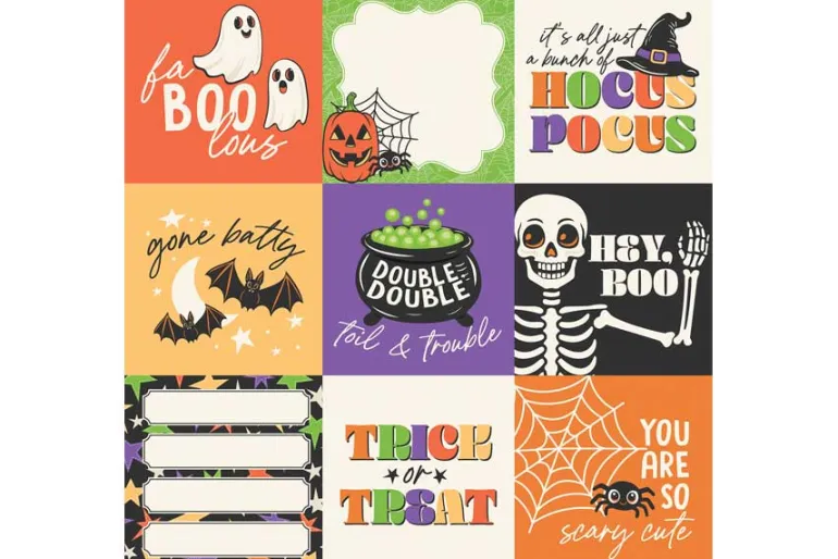 Halloween Parade Halloween Friends 12×12 Patterned Paper