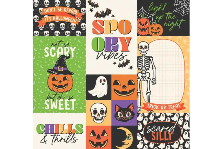 Halloween Parade Halloween Friends 12×12 Patterned Paper