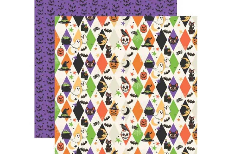 Halloween Parade Halloween Friends 12×12 Patterned Paper