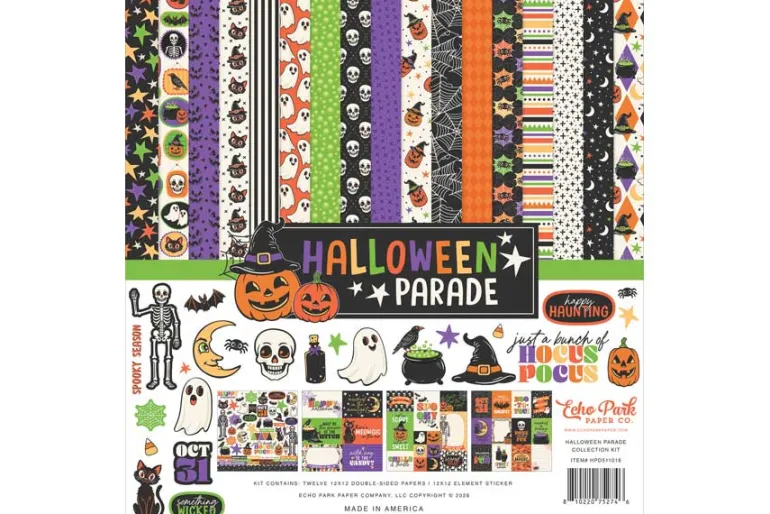 Halloween Parade Halloween Friends 12×12 Patterned Paper