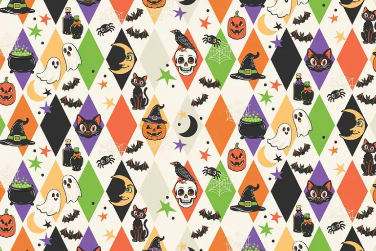 Halloween Parade Halloween Friends 12×12 Patterned Paper