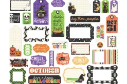 Halloween Parade Haunted Portraits 12×12 Patterned Paper