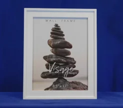 Hampton Visage Picture Frame – White (view sizes)