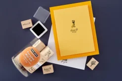 Handmade Mini Tub Woodblock Stamps