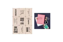 Handmade Mini Tub Woodblock Stamps