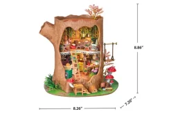 Hands Craft Fairytale Tree House DIY Miniature Kit