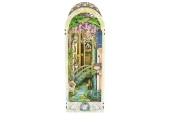 Hands Craft Giverny Garden 3D Puzzle Book Nook Kit