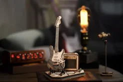 Hands Craft Modern Wooden Model Kit – Electric Guitar