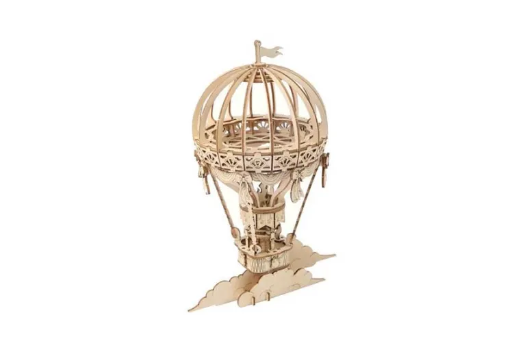 Hands Craft Modern Wooden Model Kit – Drum Kit