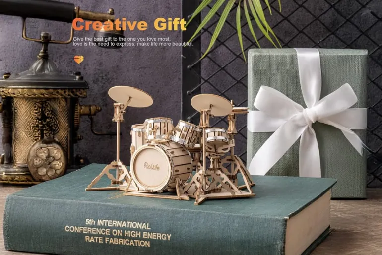 Hands Craft Modern Wooden Model Kit – Piano