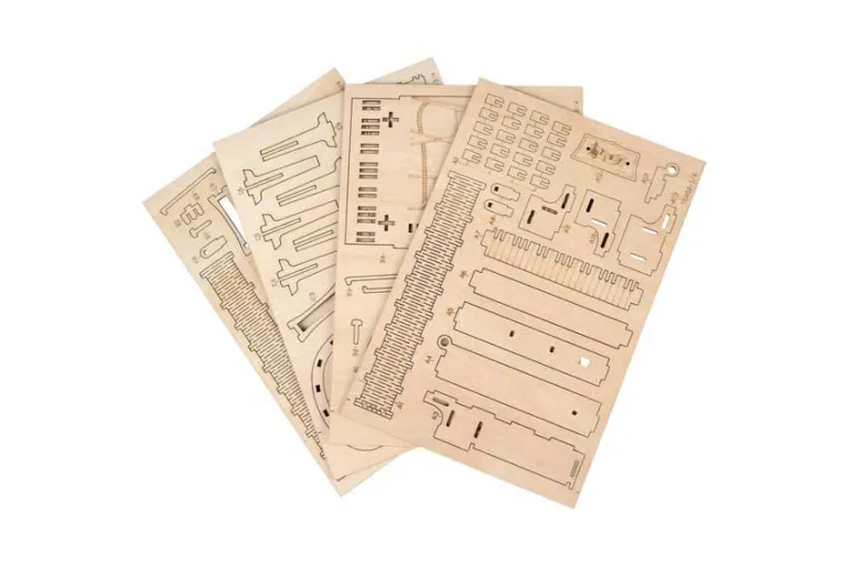 Hands Craft Modern Wooden Model Kit – Piano