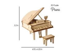 Hands Craft Modern Wooden Model Kit – Piano