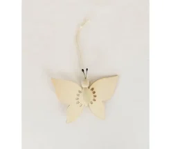 Hanging Wooden Butterflies – 12 Piece